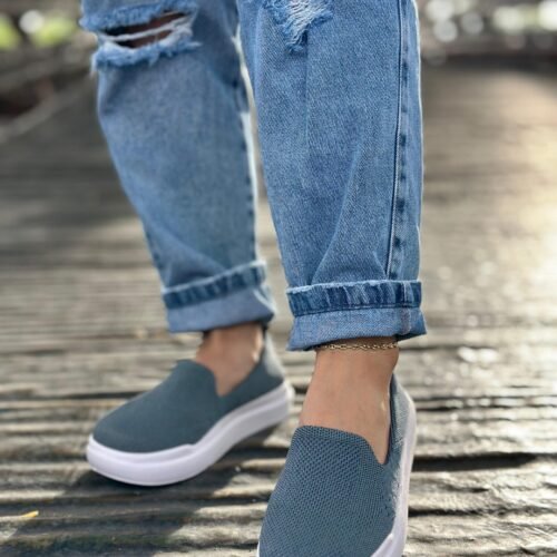 Mocasín Lila de Piel Premium en Color Lila