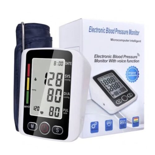 Tensiómetro De Brazo Digital Voz Español X180M con pantalla LCD y guía por voz en español