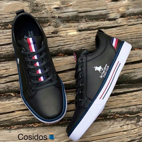 Polo Club Caballero Calzado Clásico en Cuero Vegano