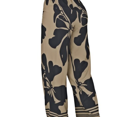 Pantalón en poliéster amplio y moderno color único tallas S a XL