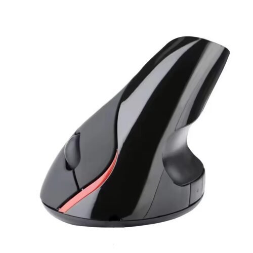 Mouse Ergonómico Vertical USB con diseño ergonómico y botones laterales