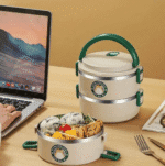 Lonchera Porta Comida 2 En 1 Almacenador portátil y a prueba de fugas