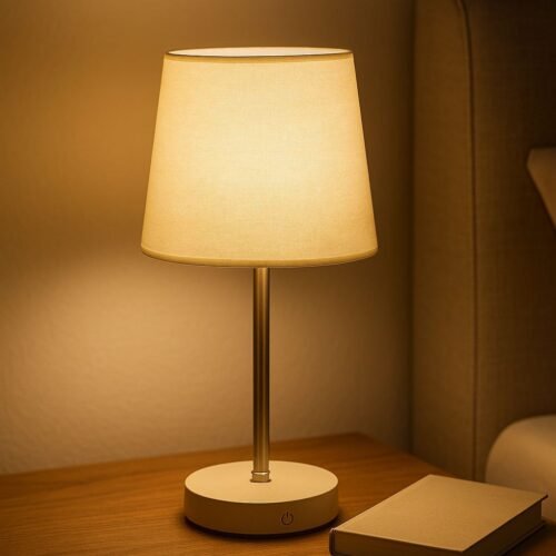 Lámpara de Mesa Plegable Recargable con diseño moderno, portátil y autonomía de 240 minutos