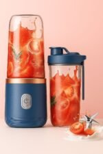 licuadora para batidos portátil HP-22 con vaso extra y colores disponibles