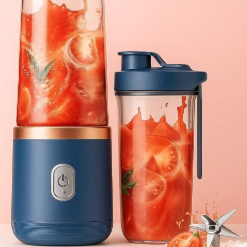 licuadora para batidos portátil HP-22 con vaso extra y colores disponibles