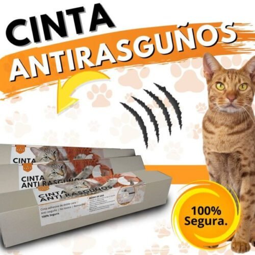 Cinta Protectora Antirasguños Para Muebles transparente en sofá