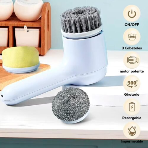 Cepillo Arranca Grasa Eléctrico JPVI-15 para limpieza eficiente