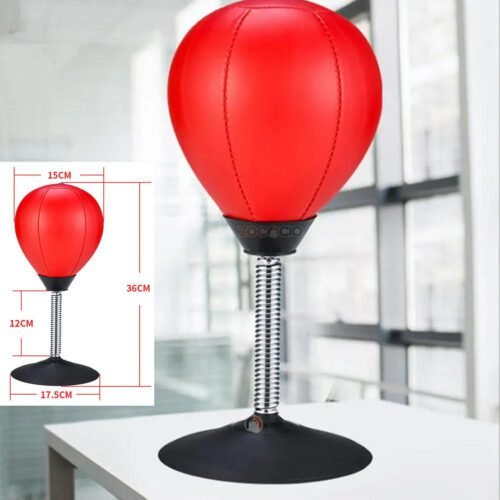 Pera de boxeo de escritorio para entrenamiento y velocidad